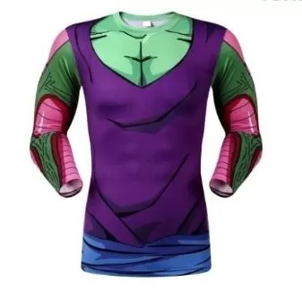 Picollo Armor Dragon Ball Z Compression Long Sleeve Rash Guard