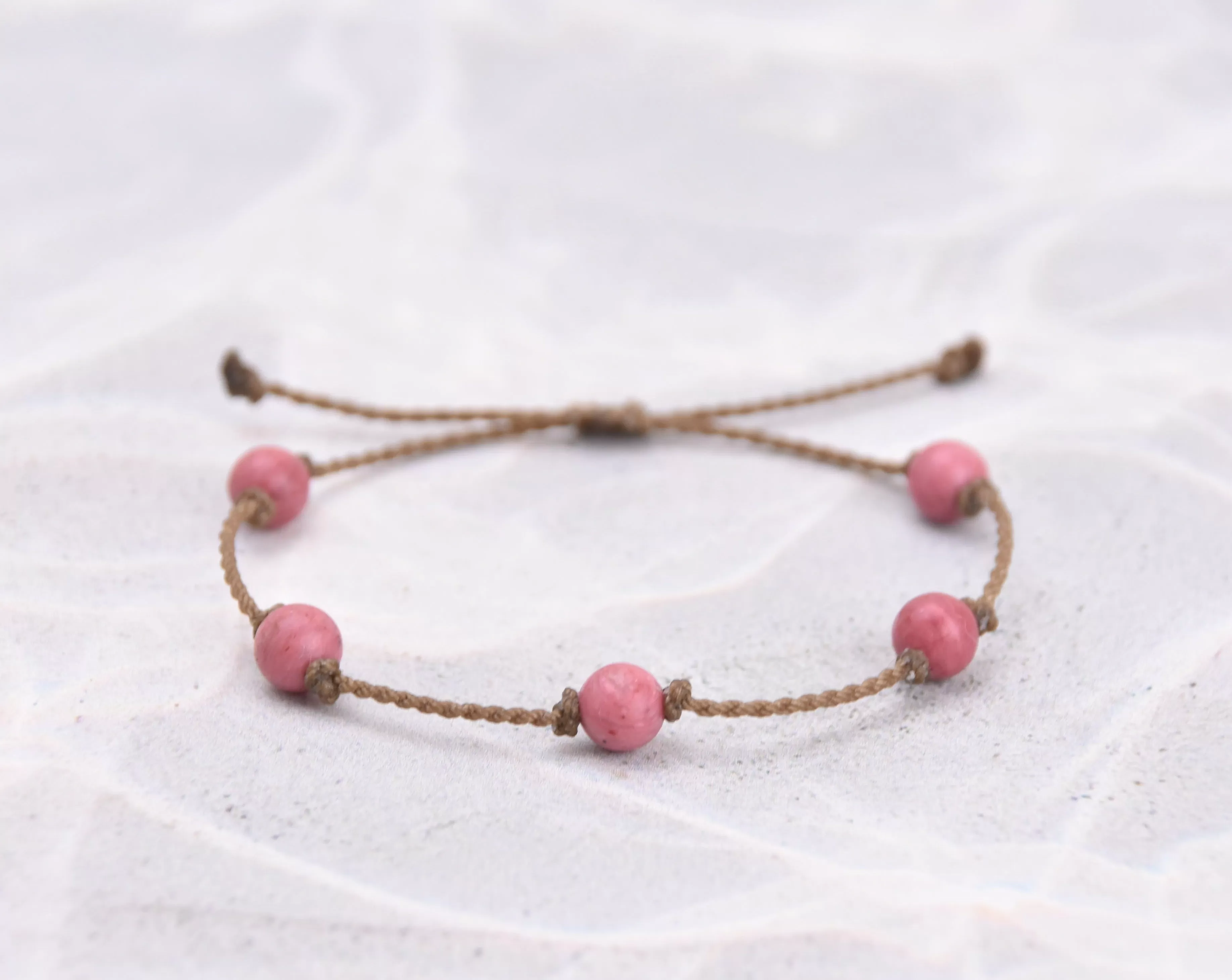 Pink Rhodonite Bracelets