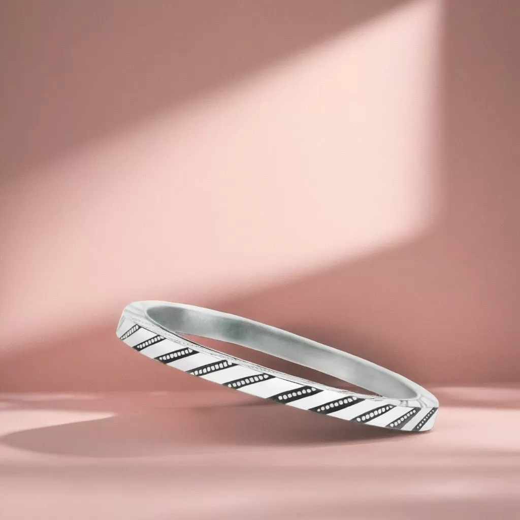 Pinstripe Stacking Ring