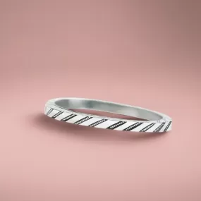 Pinstripe Stacking Ring