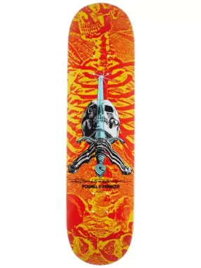 POWELL PERALTA DECK - SKULL & SWORD ORANGE - 8