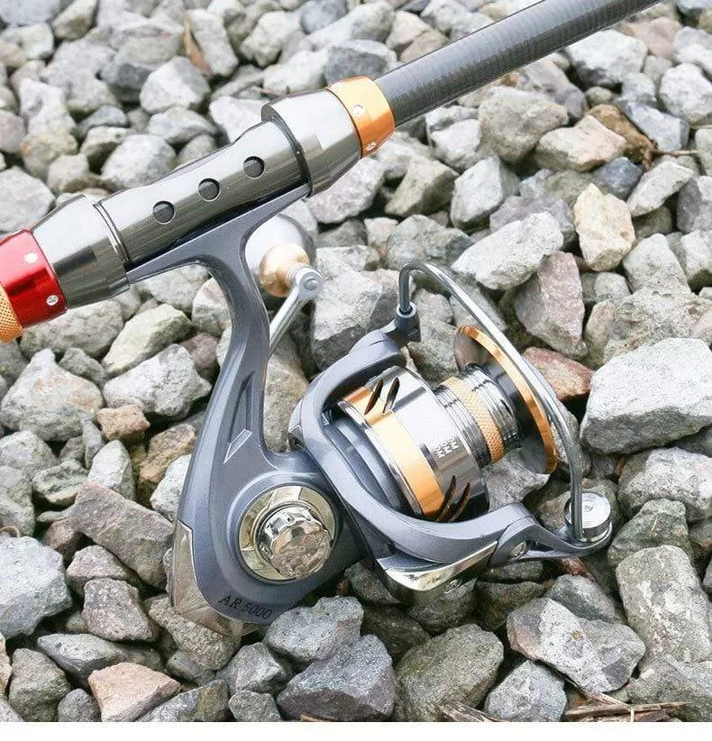 Quality 12 1BB Fishing Reel Spinning 5.2:1 Gear Ratio High Speed Carp Fishing Reel For Saltwater Spinning Reels