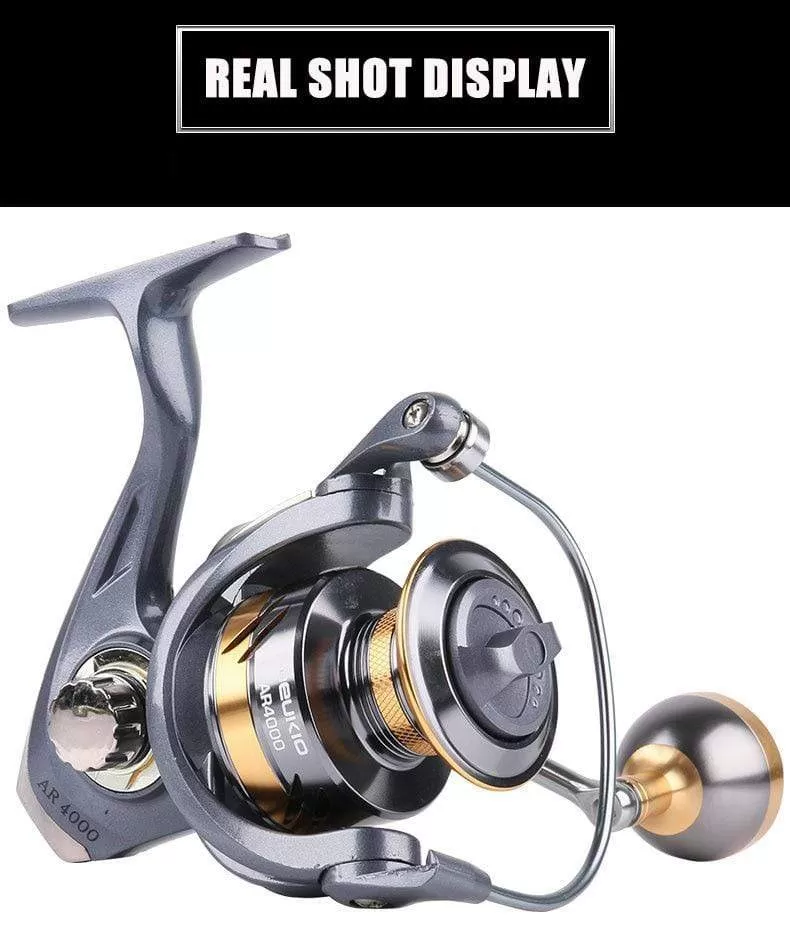 Quality 12 1BB Fishing Reel Spinning 5.2:1 Gear Ratio High Speed Carp Fishing Reel For Saltwater Spinning Reels