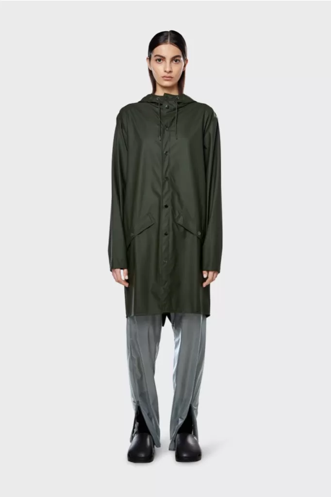 Rains - Long Jacket - Green