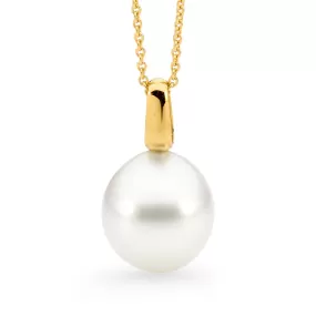 Reverse Taper Pearl Pendant