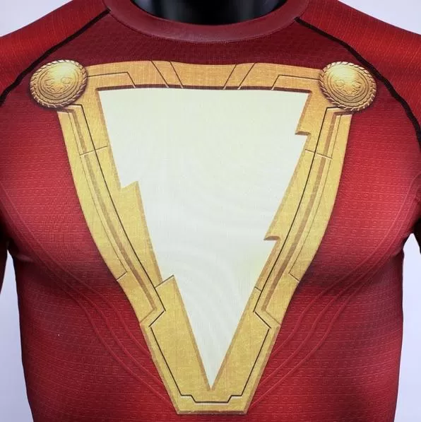 Shazam Long Sleeve Compression Rash Guard