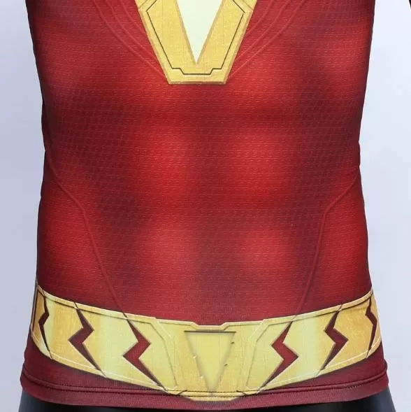 Shazam Long Sleeve Compression Rash Guard