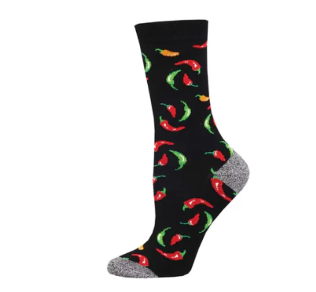 Socksmith bamboo graphic crew, women's sizing (20  patterns)