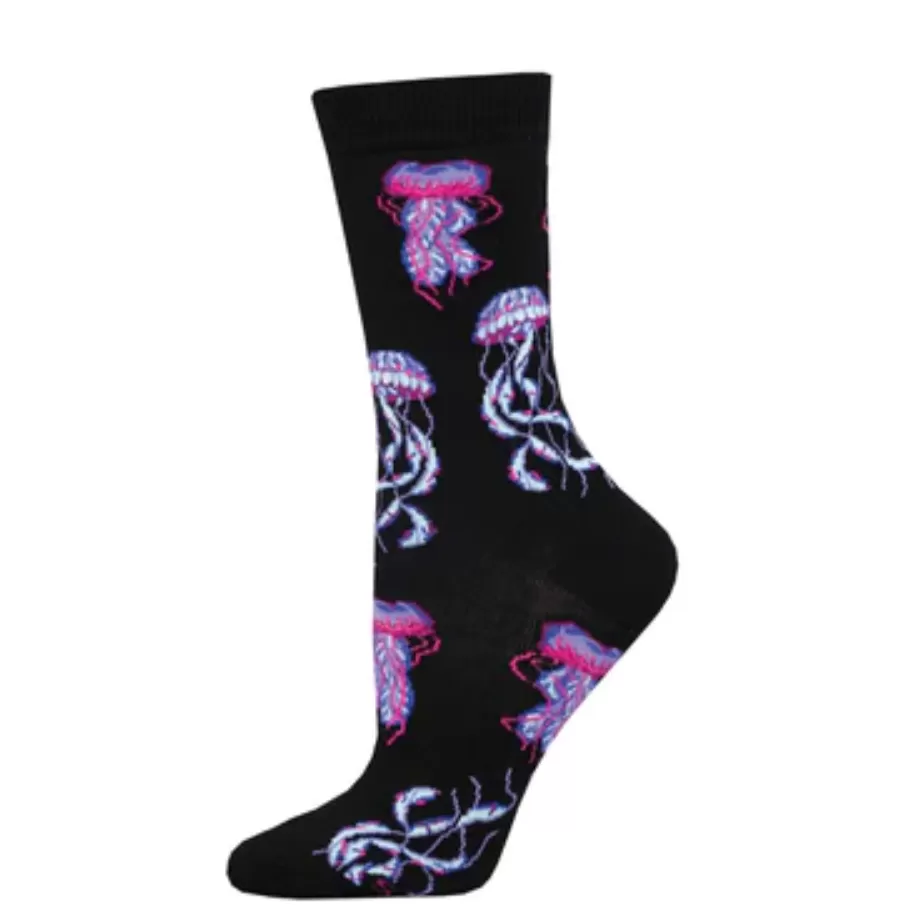 Socksmith bamboo graphic crew, women's sizing (20  patterns)