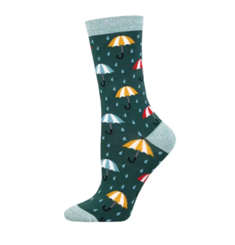 Socksmith bamboo graphic crew, women's sizing (20  patterns)