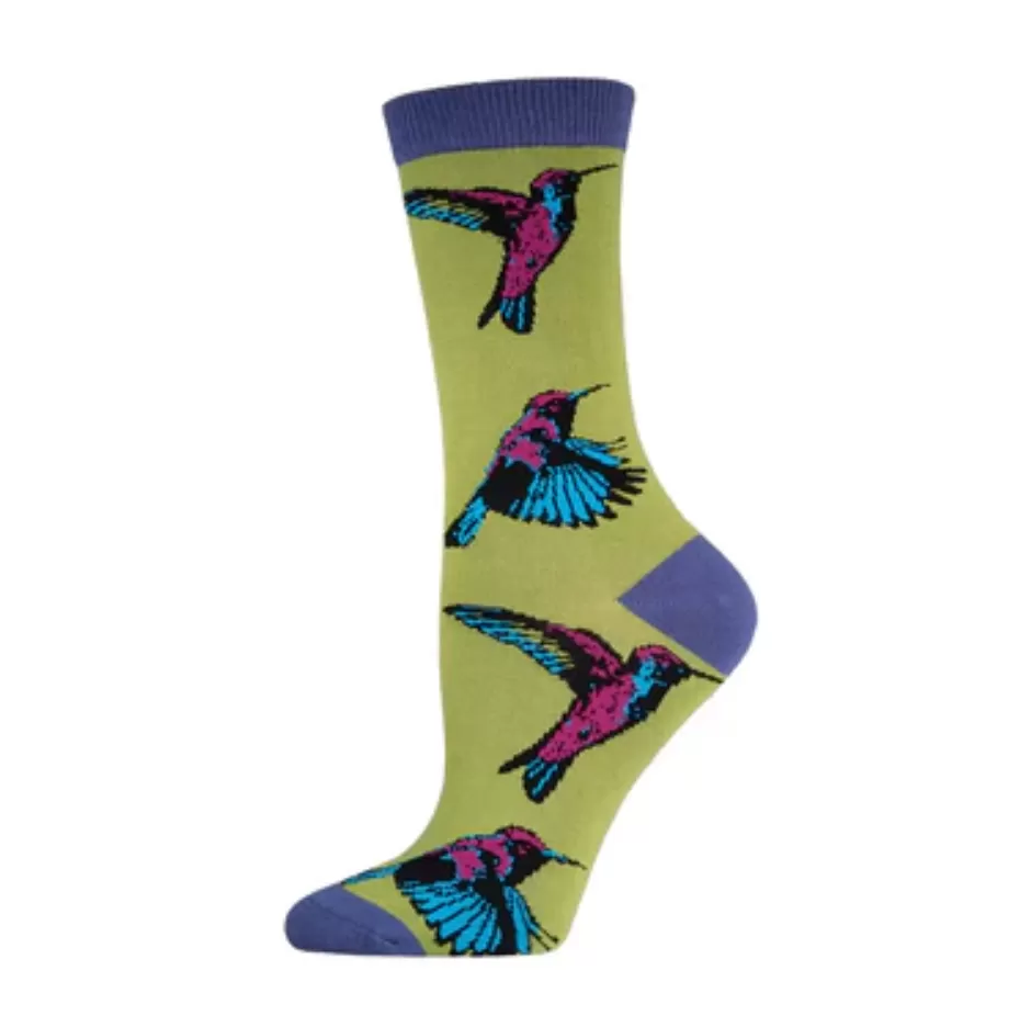 Socksmith bamboo graphic crew, women's sizing (20  patterns)