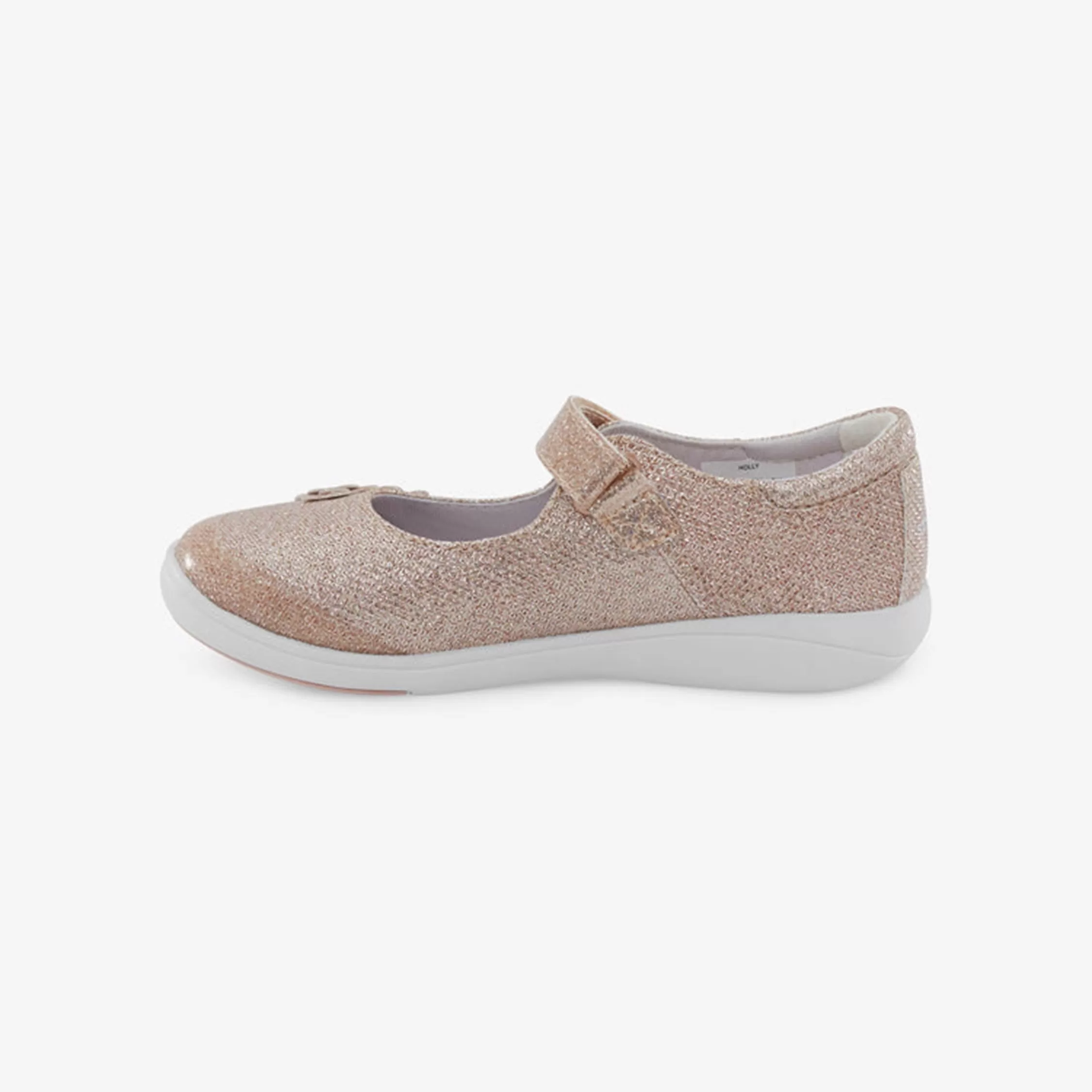 SR Holly Mary Jane Sparkle Sneaker - Rose Gold