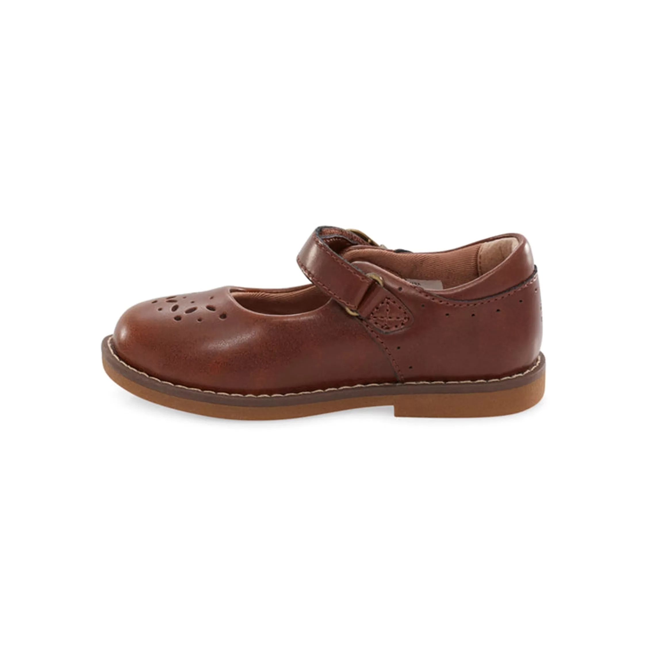 SR Mara Casual Mary Jane Shoe - Cedar Brown