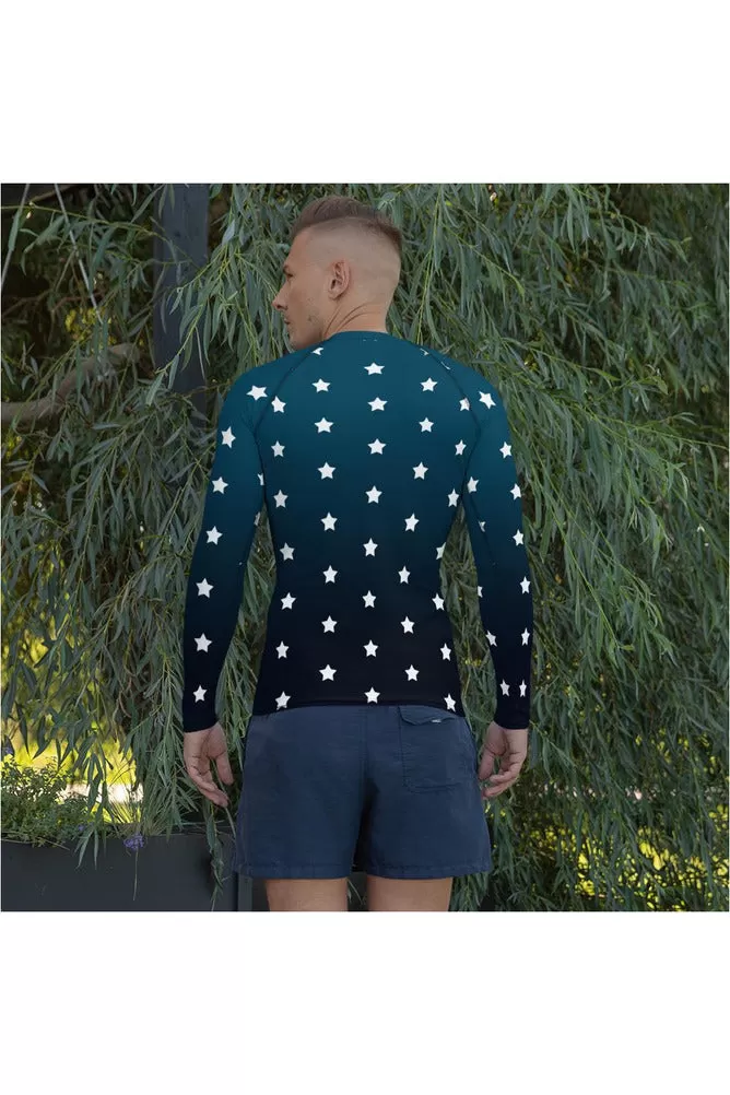 Starry Twilight Men's Rash Guard