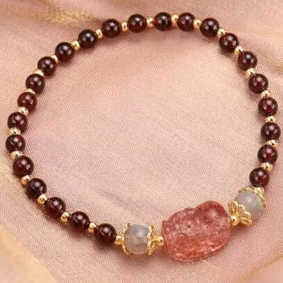 Strawberry Crystal Bracelet