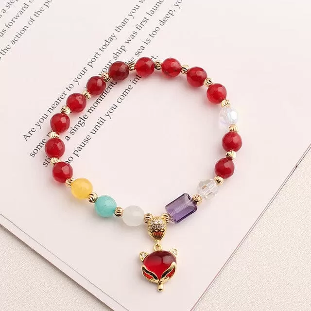 Strawberry Crystal Bracelet