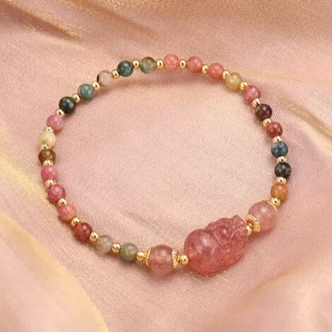 Strawberry Crystal Bracelet