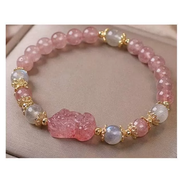 Strawberry Crystal Bracelet