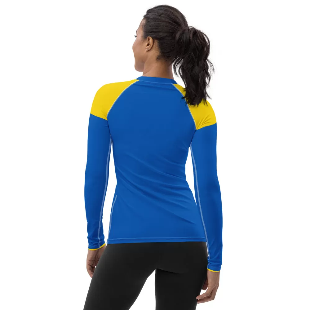 Support Ukraine Women's Rash Guard