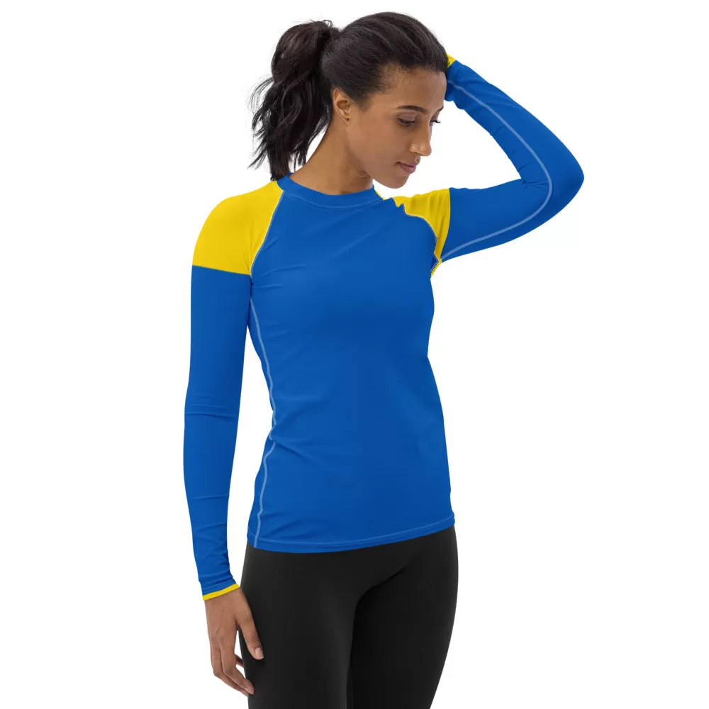 Support Ukraine Women's Rash Guard