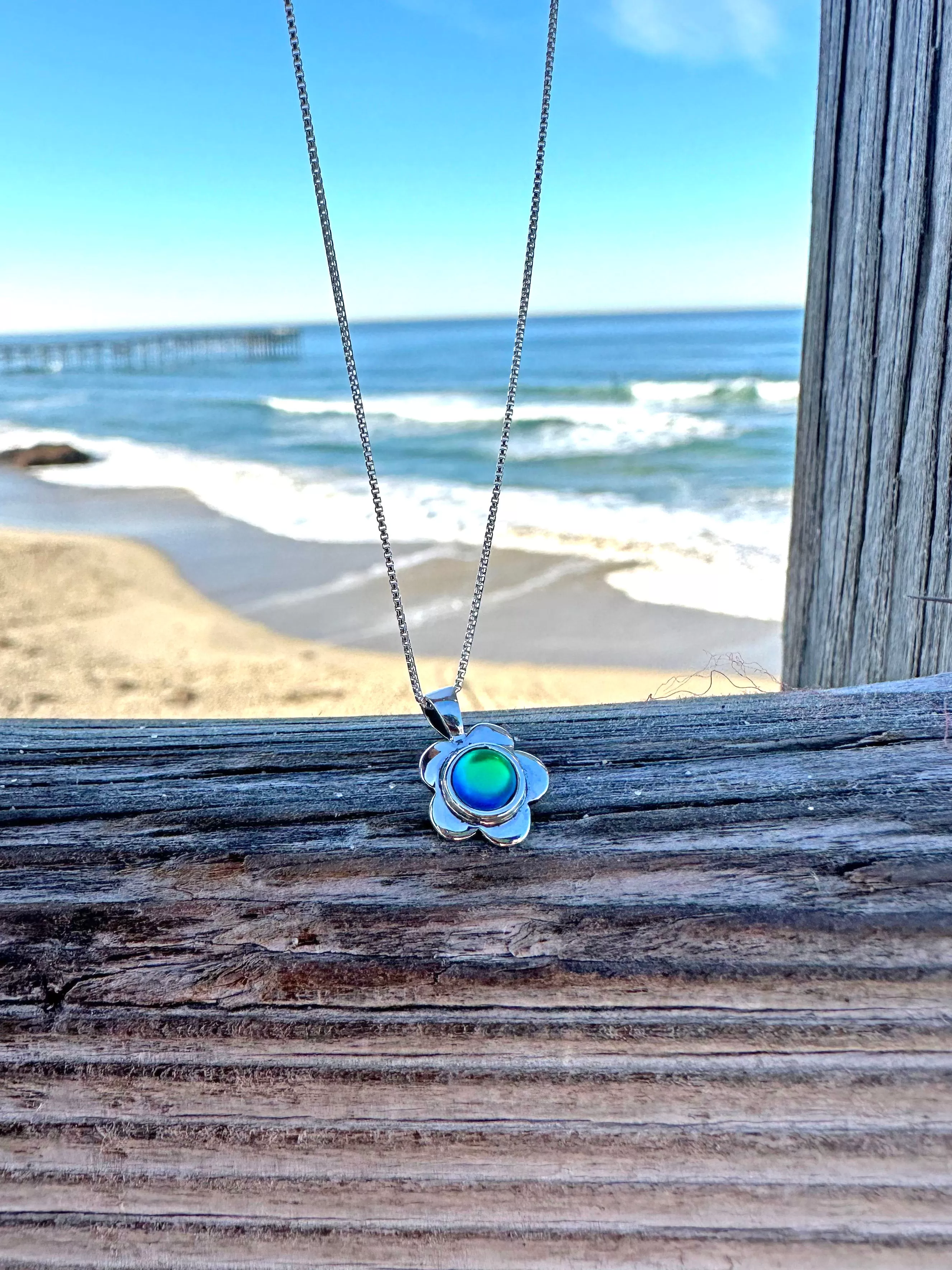 Teeny Flower Pendant