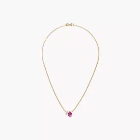 The Pink Sapphire Muse Duo Pendant