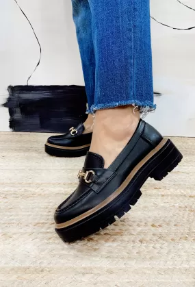 Theos Black Loafer