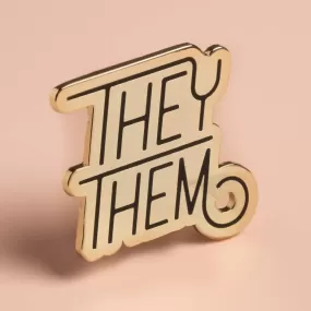 They/ Them Pin