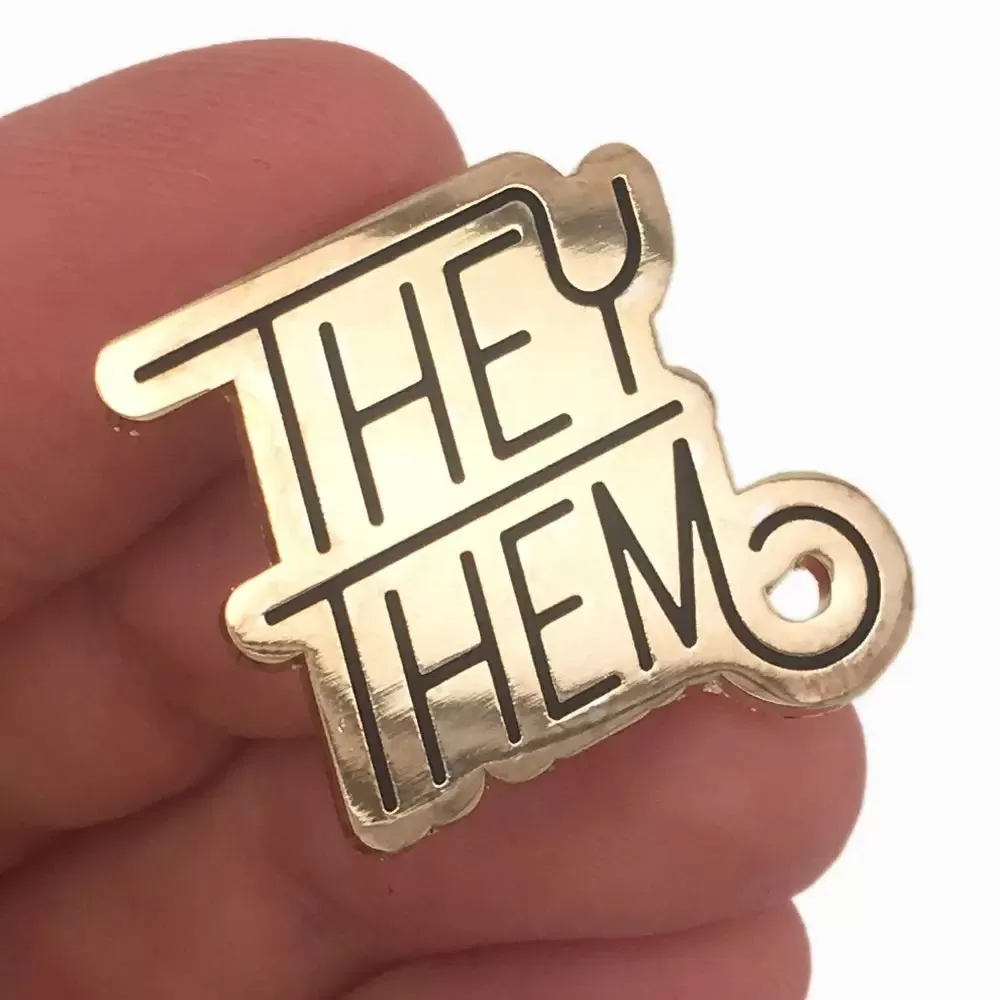 They/ Them Pin