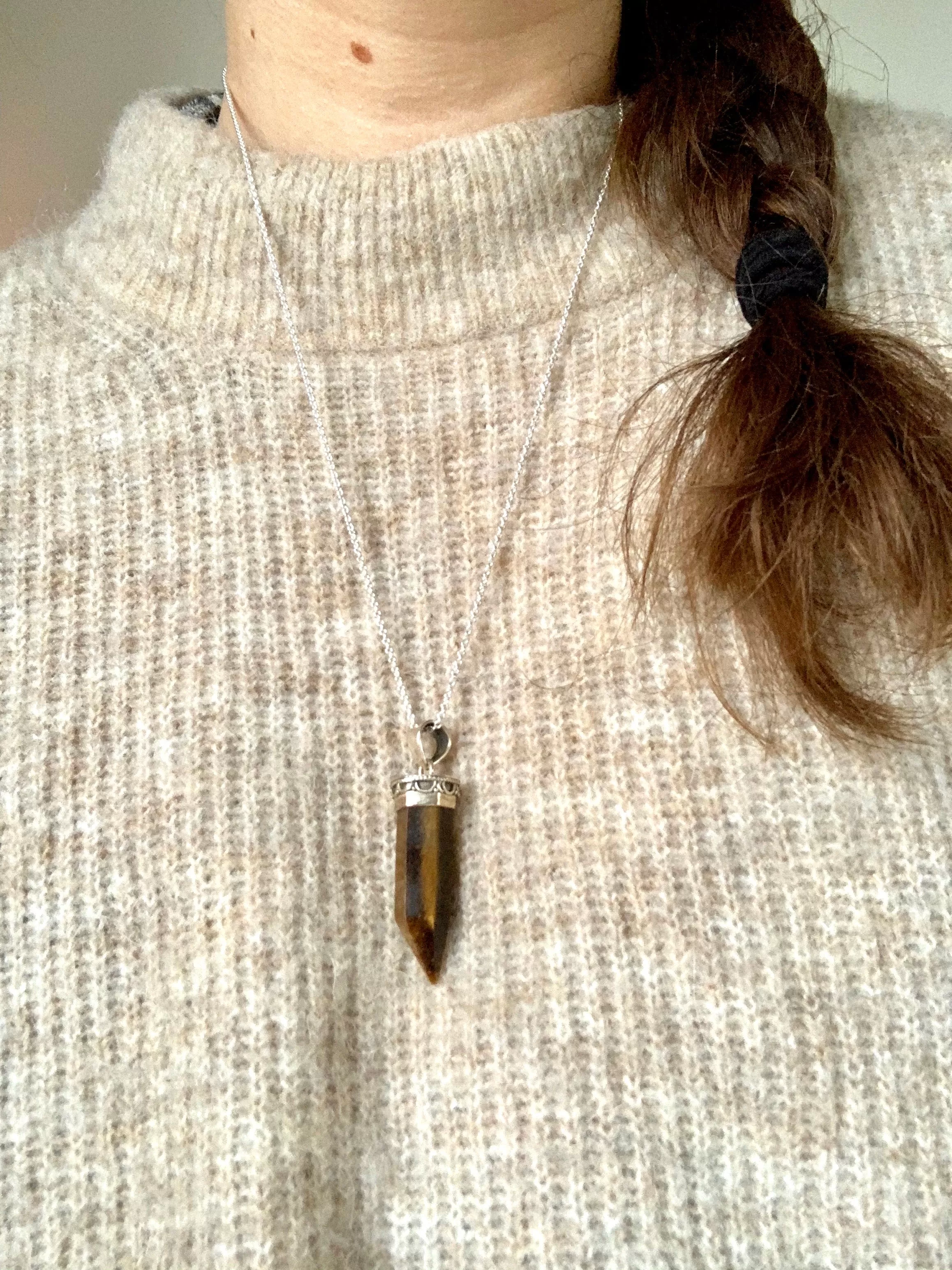 Tiger’s Eye Vitalia Pendant