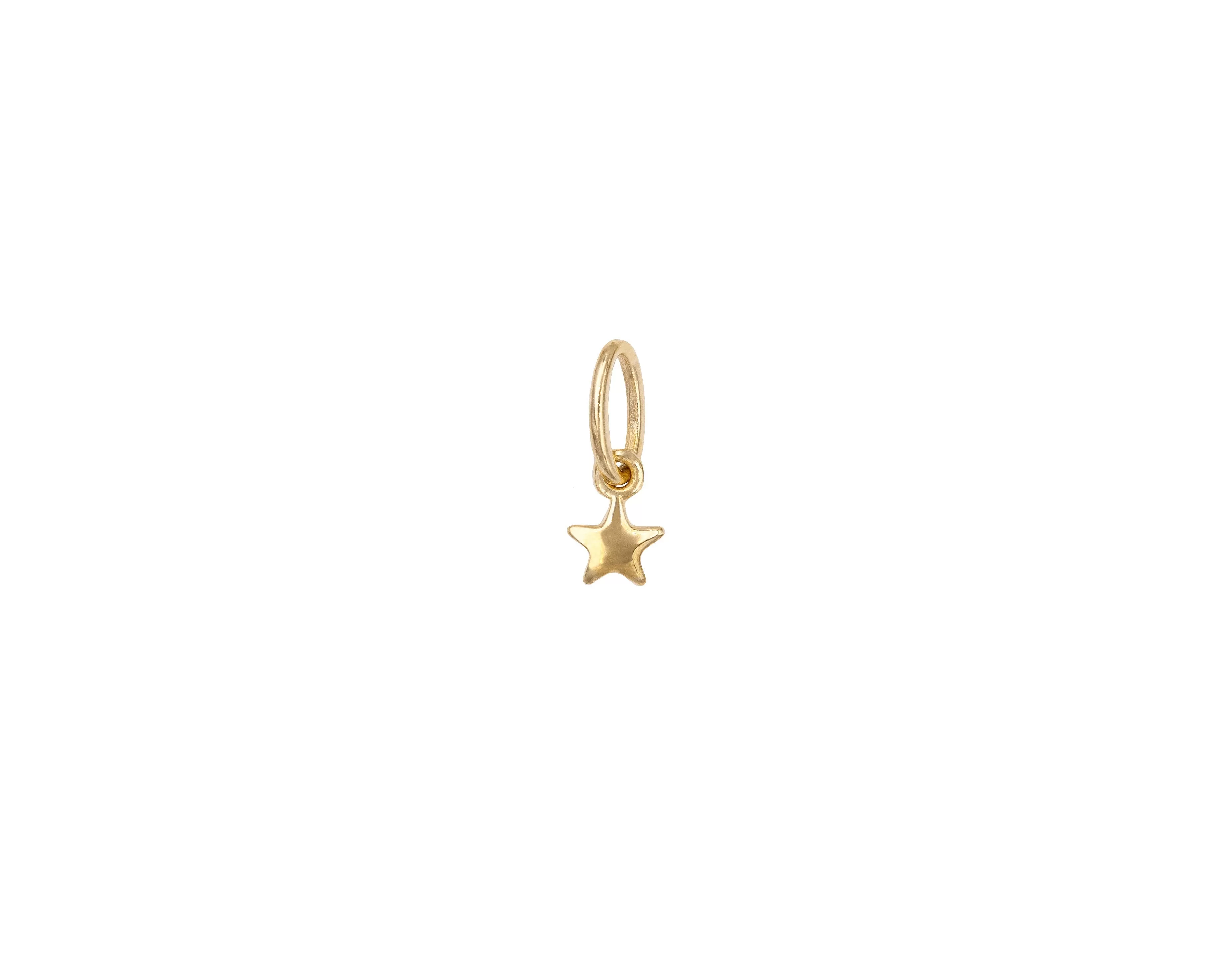 Tiny Puffy Star Charm