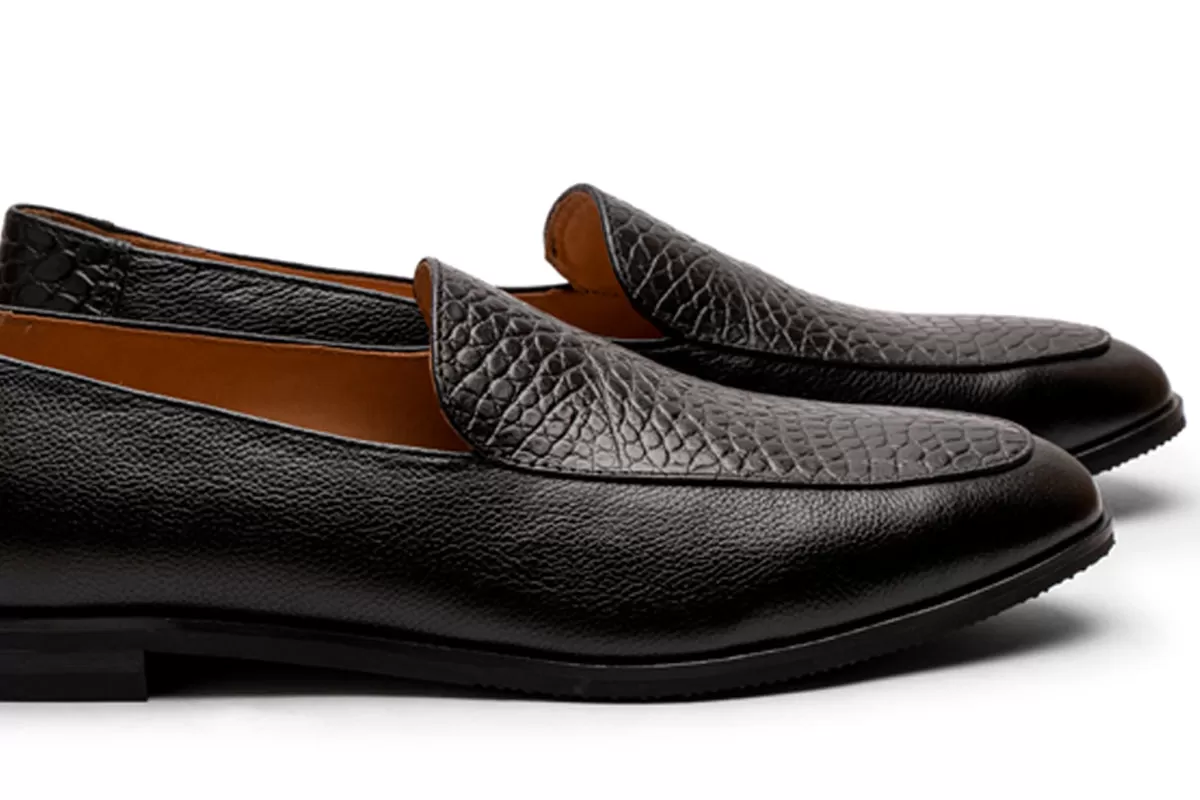 Twin Textured Comfy Loafer/B