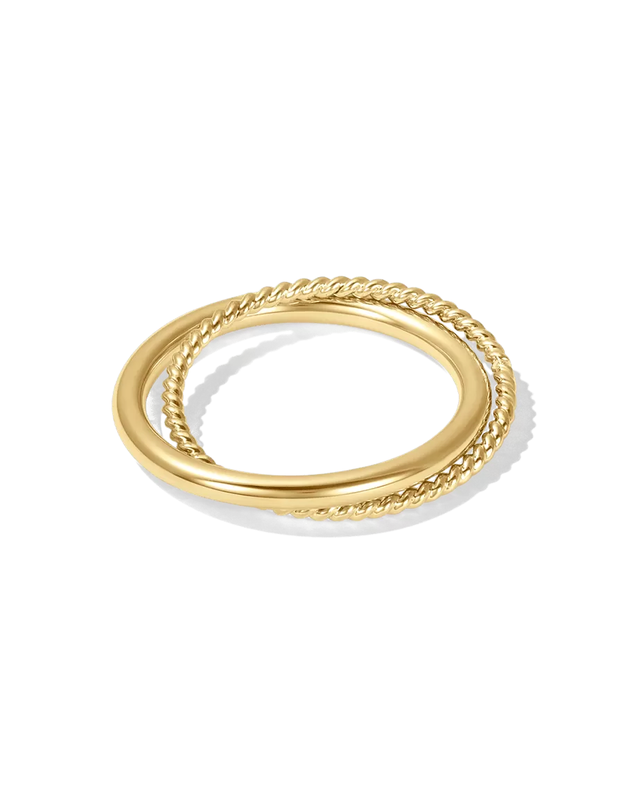 Twist Interlocking Rings