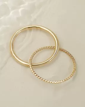 Twist Interlocking Rings