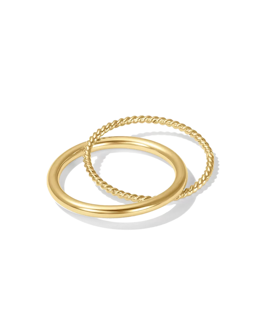 Twist Interlocking Rings