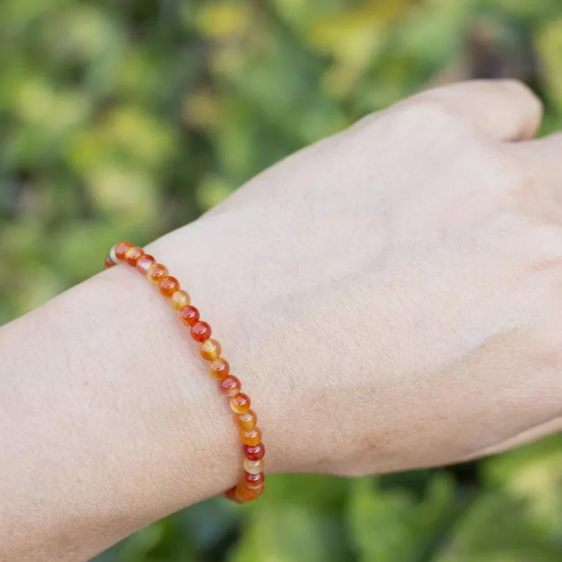 Vitality Carnelian Delicate Bracelet