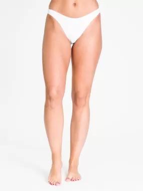 VITAMIN SEA RIBBED HICUT CHKY BIKINI BOTTOM - CLEARANCE