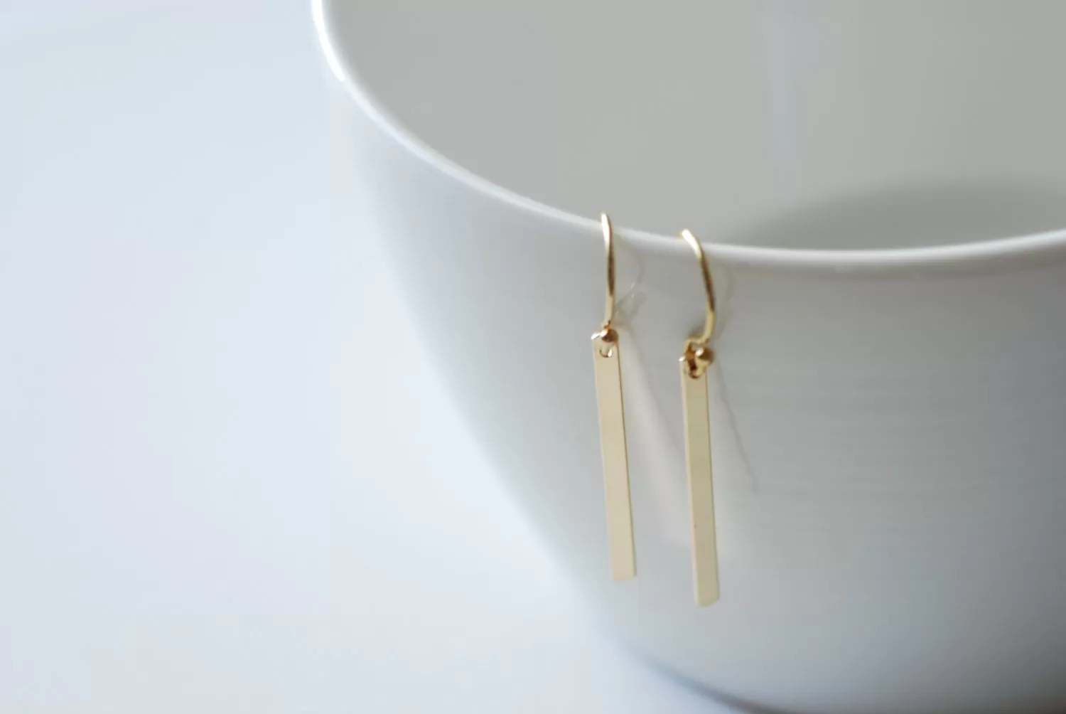 Wholesale Gold Bar Earrings, 14k gold filled Bars, Minimalist Bar Earrings, Simple Everyday Earrings,Silver Bar Earings,Vertical Bar Earrings,Gold Bar